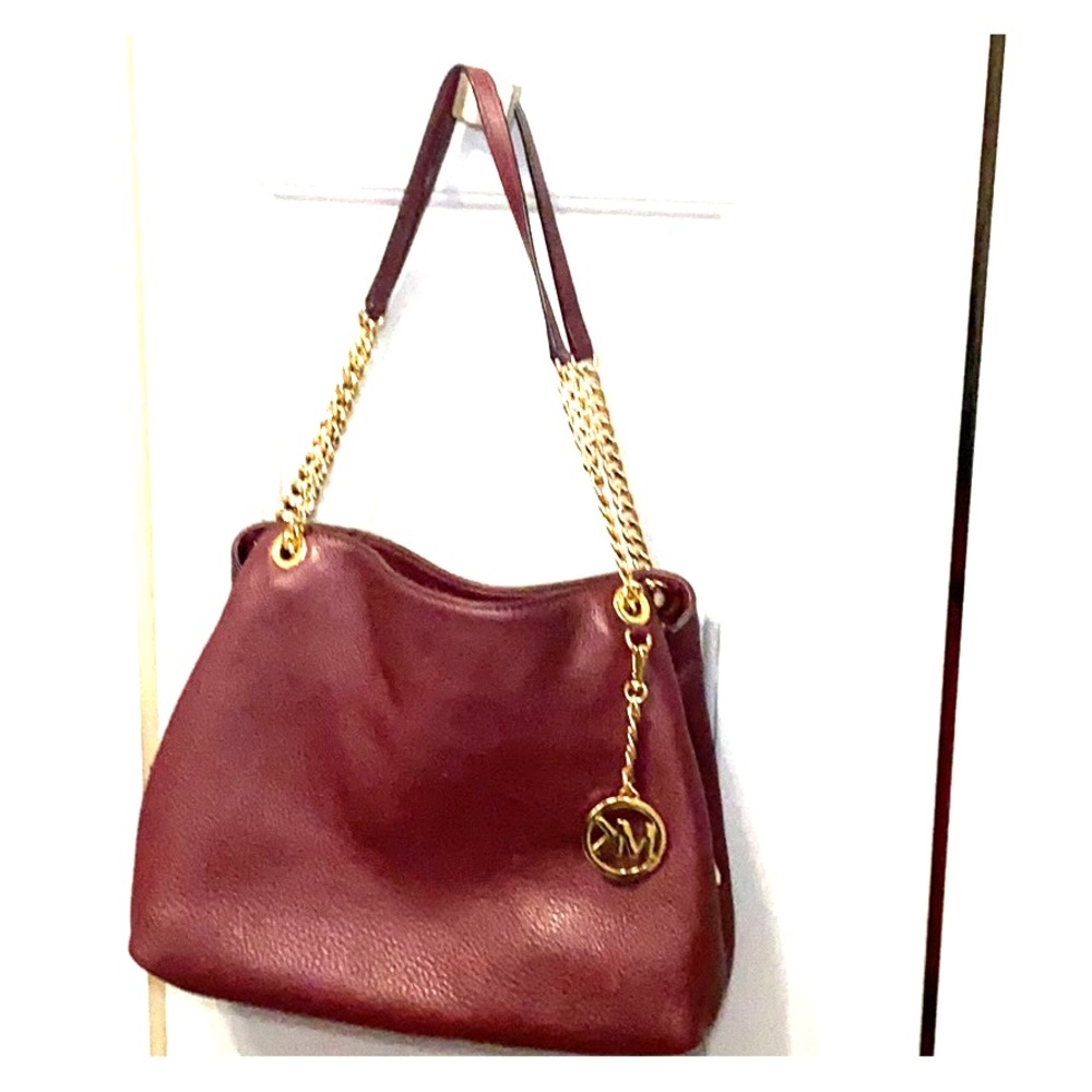 Michael Kors Like New Oxblood Shoulder bag